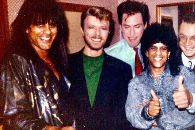The Bailey Brothers with David Bowie and Tin Machine.