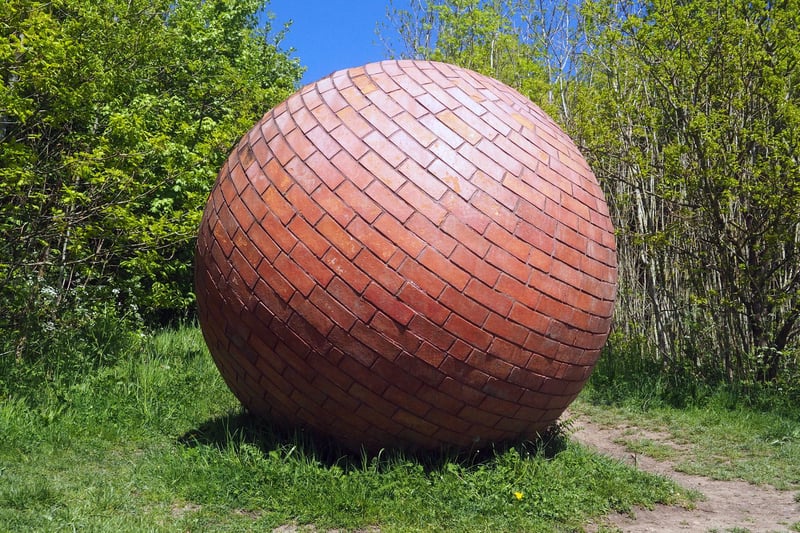 Brick ball - Holmebrook Valley Country park