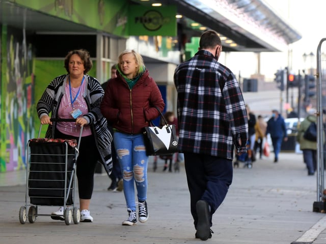 Doncaster enters tier 3 restrictions as the 2nd lockdown ends with shops reopening. Picture: Chris Etchells