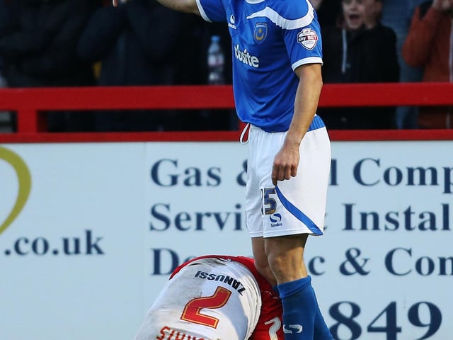 One Pompey start, one red card for hard man who played Premier League football for Watford