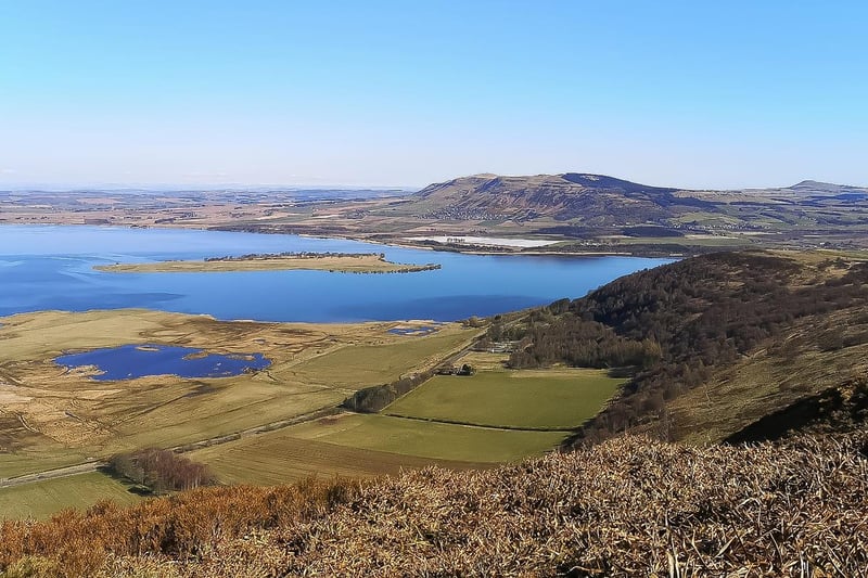 The view from Benarty Hill overlooking Loch Leven is Lynn Smith's favourite Fife view.