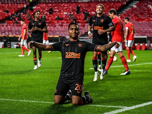 European goals record in his possession, it was the easiest thing he did all night and just reward for endeavours on one of his hardest  shifts for Rangers, certainly this season.  Showed every attribute in all-round performance.