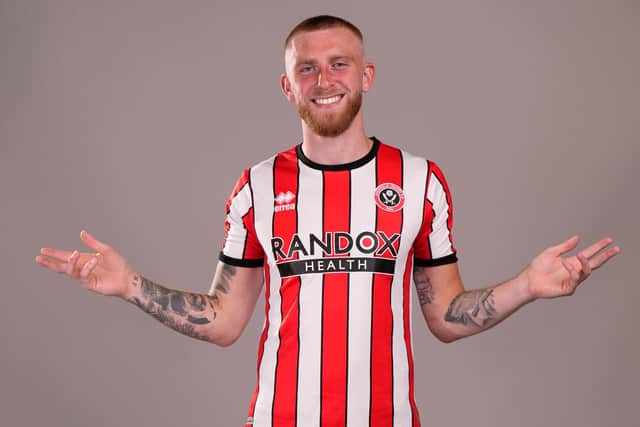 Oli McBurnie is one of 16 Sheffield United players out of contract at the end of the season: Sportimage