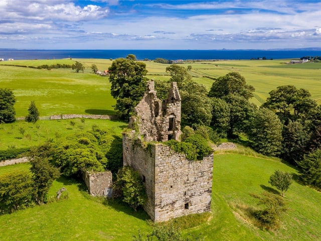 Piteadie Castle.