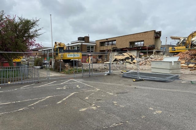 Some newer buildings including the Sixth Form will remain in place.