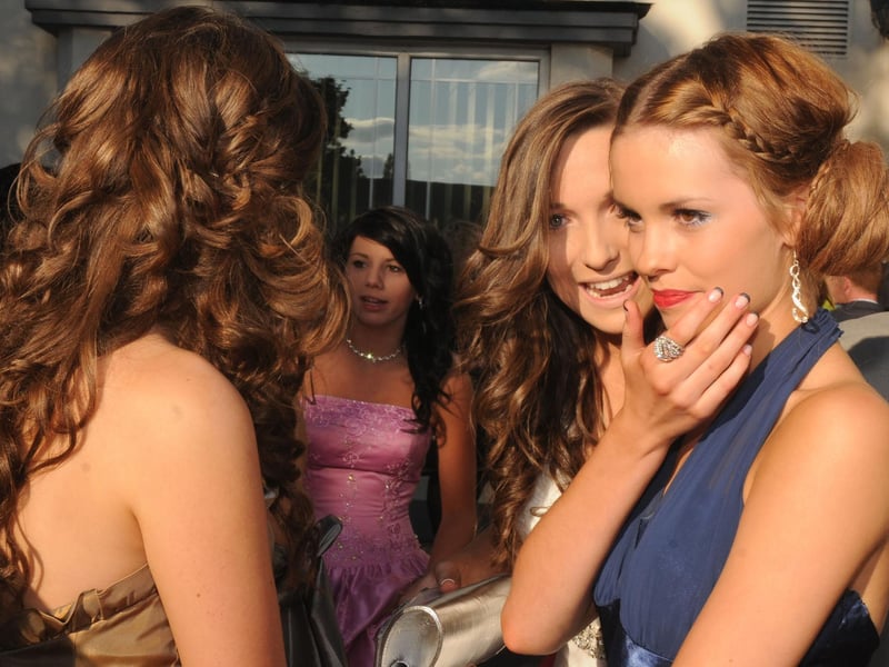 Brunts 2011 leavers at their prom