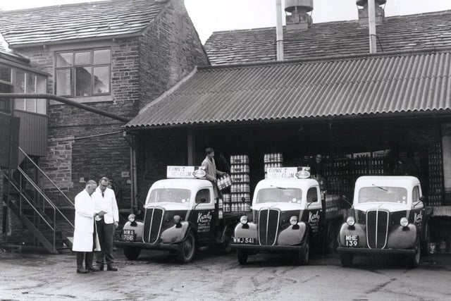 Knowle Dairy at Norton, Sheffield, November 1962