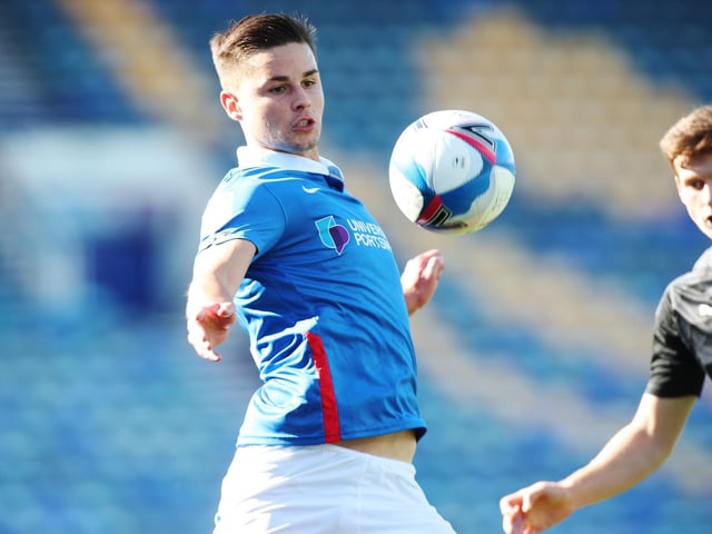 Made a solid start at Pompey and put in a lovely cross for Ronan Curtis' goal against Northampton.