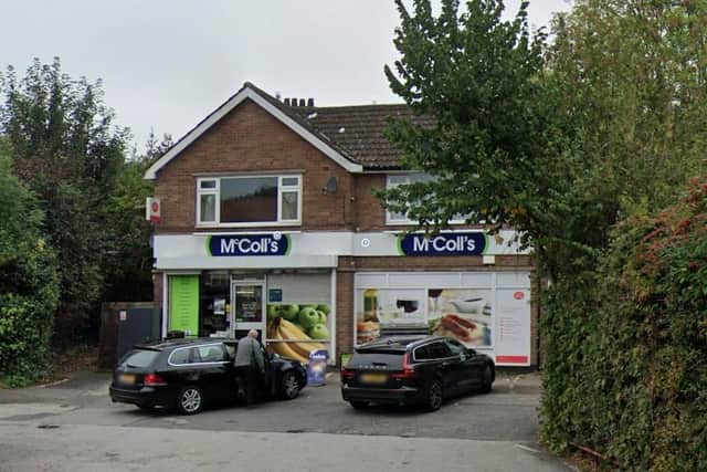 McColl's on Ecclesall Road South, Sheffield.