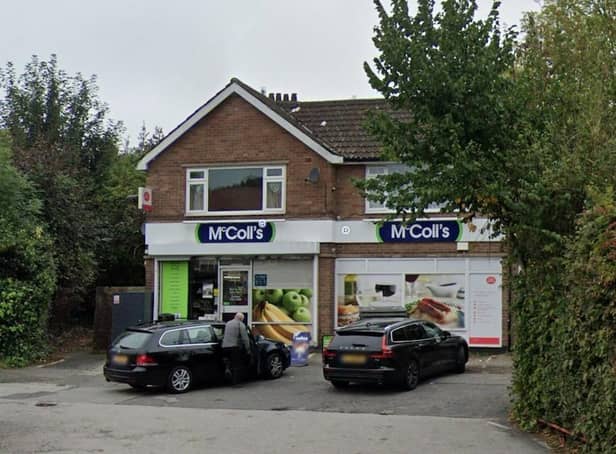 McColl's on Ecclesall Road South, Sheffield.