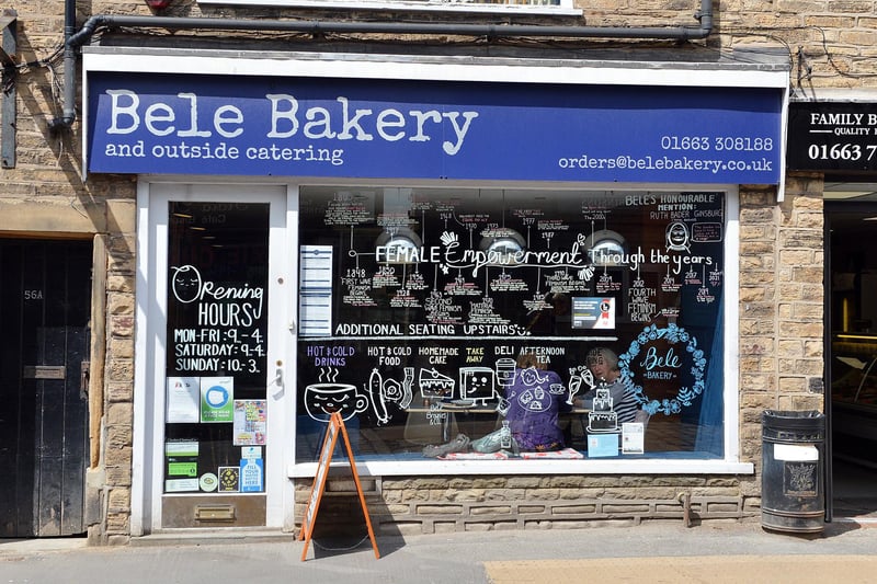 Bele Bakery decorated to support female empowerment