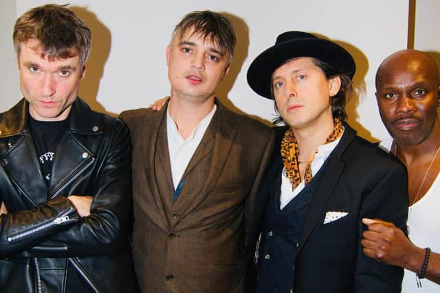 The Libertines are playing in Sheffield tonight.
