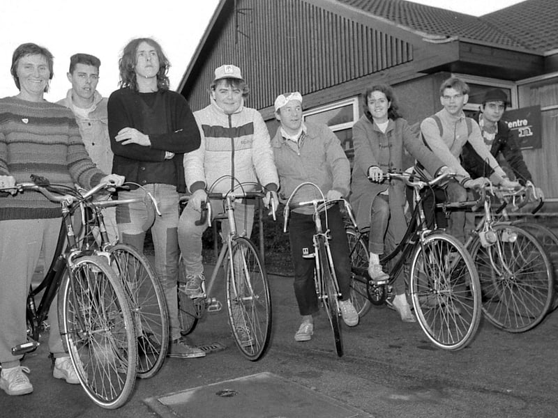 Kirkby Acre Youth Centre sponsored bike ride