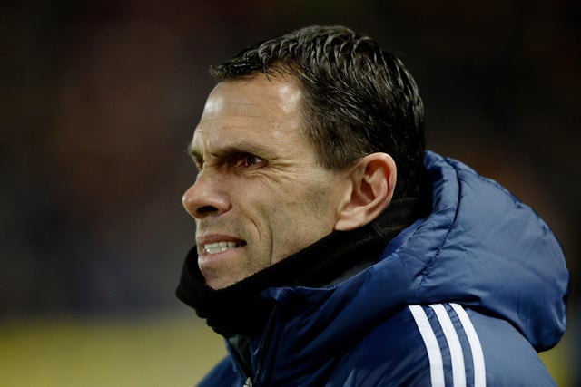Poyet looks on during a match between Hull City and Sunderland at the KC Stadium on March 3, 2015.