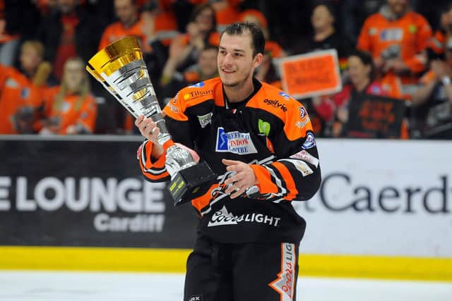 Tanner Eberle is back at Sheffied Steelers for the EIHL mini-series