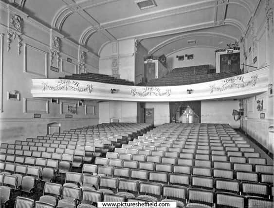 Cinema screenings were restricted during the epidemic. Image: Picture Sheffield