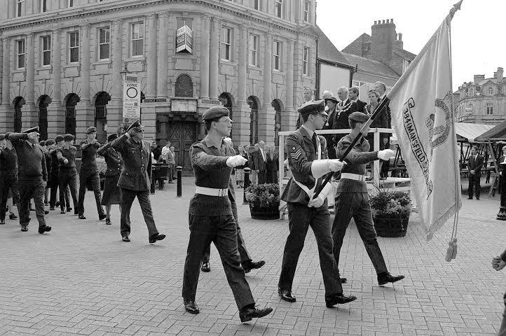 The parade came through Mansfield Market Place in 1990 - do you remember it?