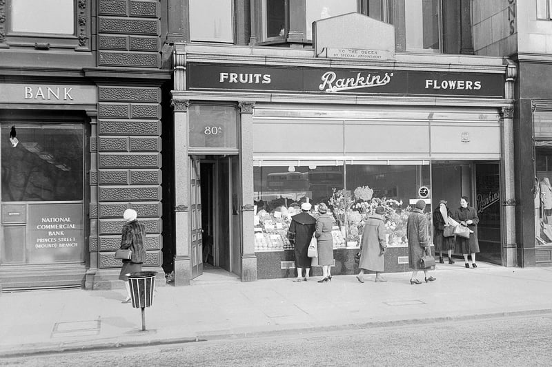 Local chain Rankins' greengrocers were once ubiquitous in the Capital. Renowned for the high calibre of their produce, the family-run business sold up in the 1980s.