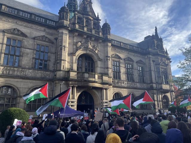 Sheffield Council has called for an immediate ceasefire in Gaza and Israel and for a two-state solution to the conflict in a full council motion this week.
