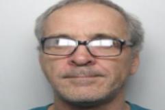 Pictured is serial burglar Andrew Deeley, formerly of Butchill Avenue, at Ecclesfield, Sheffield, who targeted victims aged in their 80s and 90s across Sheffield and Barnsley, according to a Sheffield Crown Court. Judge Graham Reeds described Deeley during a hearing in September, 2021, as a ‘career criminal’ who used confidence tricks or other opportunities to get into the homes of the elderly or vulnerable. Deeley, who has 22 convictions for 77 offences including burglaries, pleaded guilty to seven burglaries and one attempted burglary. Deeley, aged 56 at the time of his sentencing, received eight years and six months of custody and was ordered to pay £1,046.34 compensation.