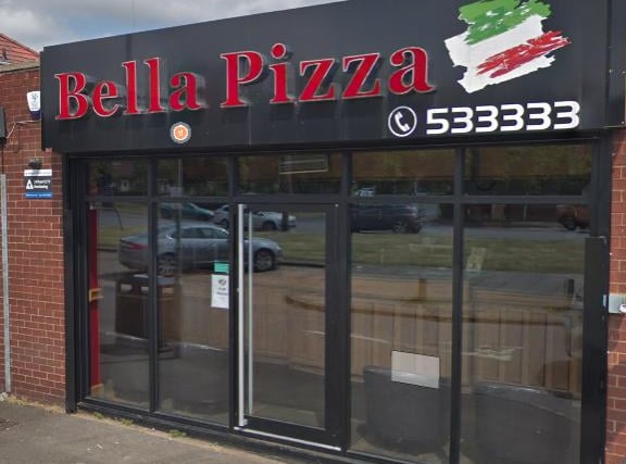 Bella Pizza are next in 6th place. You can find them at, 1A Everingham Rd, Doncaster DN4 6HA.
