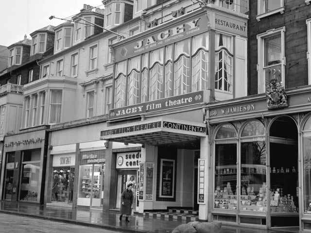 The Jacey was just one of several cinemas that occupied Edinburgh's main thoroughfare once upon a time. The cinema specialised in art house cinema and also showed cartoons and newsreels. It is now a retail unit.