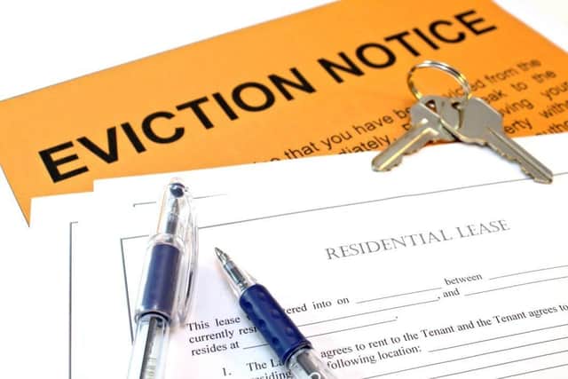 Eviction notice: some landlords are starting court action ahead of the end of the Government pause during the Covid crisis