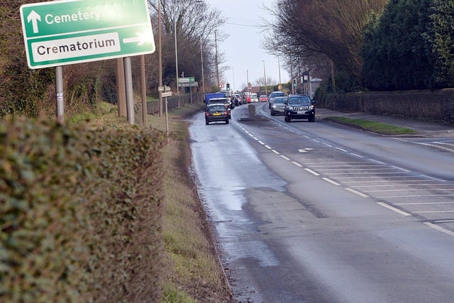 There were 111 accidents causing casualties on the A619 between 2014-2018.