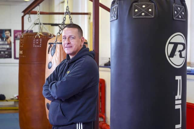 Sheffield City Boxing club coach Brendan Warburton. Picture Scott Merrylees