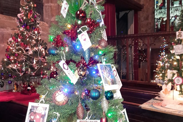 St Swithun's Parish Church held its Christmas tree festival, which will continue until November 27.