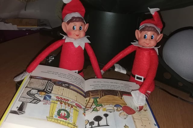 A bed time story from the elves from Kay Hardisty.
