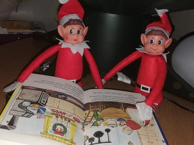 A bed time story from the elves from Kay Hardisty.