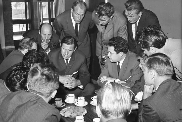 Russian players visited Thorney Close Youth Centre while they were on Wearside for the 1966 World Cup.