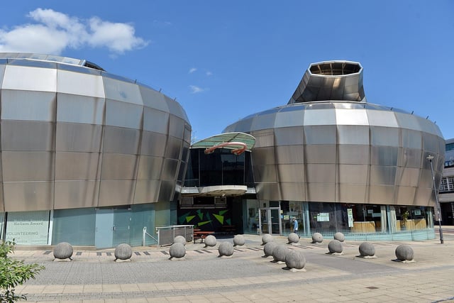 The Sheffield Hallam Students' Union building on Paternoster Row in the city centre is officially known as The Hubs but has various nicknames, including the kettles, the drums and the curling stones, due to its unique appearance. The steel-clad building began life in 1999 as the short-lived National Centre for Popular Music museum. In 2011, it was declared the world's ugliest building but some have loved it from the start and others would say it has aged well.