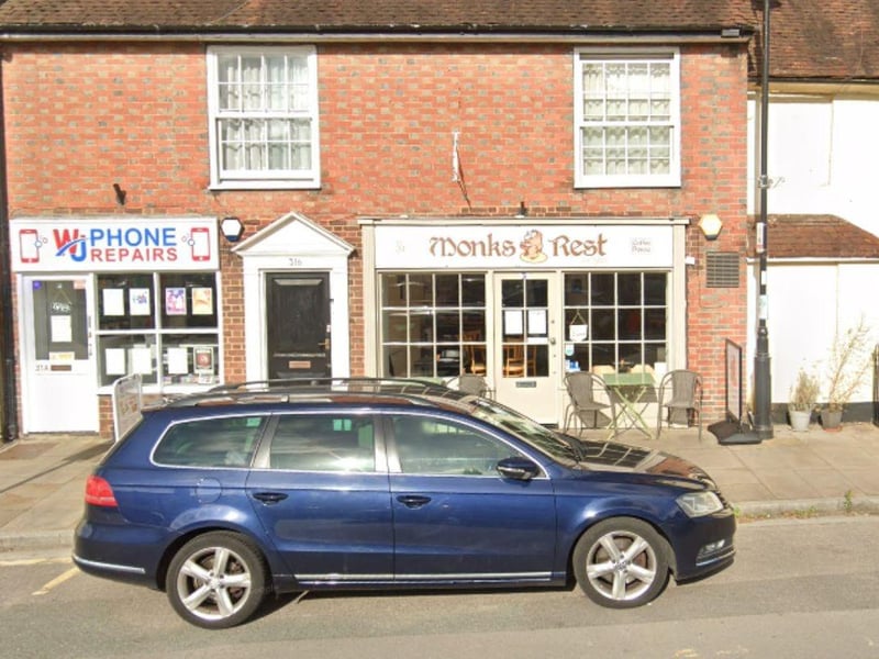 Monks Rest, at 31 The Square, Titchfield, Fareham was also given a score of five on October 28.