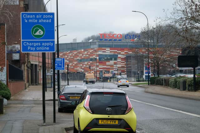 Sheffield Clean Air Zone came into force on February 27, 2023. Sheffield Council could pay out nearly half a million pounds in refunds because of a printing error on Clean Air Zone fines.
