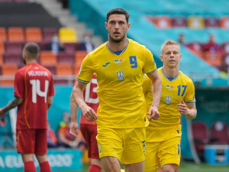 West Ham are not frightened by Gent’s £25.7 million asking price for Ukraine forward Roman Yaremchuk. (Calcio Mercato)
(Photo by Vadim Ghirda - Pool/Getty Images)