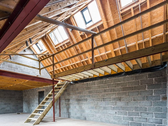 Extension roof.