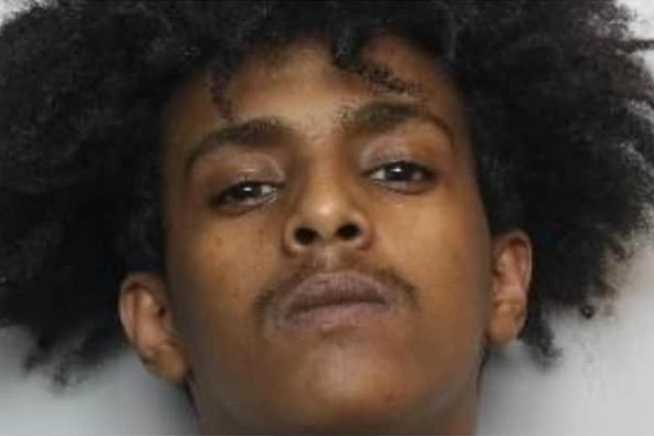 Young drug dealer Ahmed Farah was coerced into acting as a runner for a Sheffield gang and later went on to have a ‘significant’ role in the criminal enterprise, according to Sheffield Crown Court. Farah, pictured, was just 17-years-old when he was caught with 54 packages of crack cocaine and 24 packages of heroin as well as £772.83 in cash, the court was told. Stephen Grattage, prosecuting, said a police officer made the discovery when he stopped Farah, aged 20 at the time of sentencing, on Washington Road, in Sharrow, Sheffield. Farah, of of Wensley Court, at Page Hall, Sheffield, pleaded guilty to supplying a class A drug, being concerned in the supply of class A drugs, assaulting an emergency worker, and possessing class A drugs with intent to supply. Recorder Mark Giuliani sentenced Farah to three years in a Young Offender Institution.