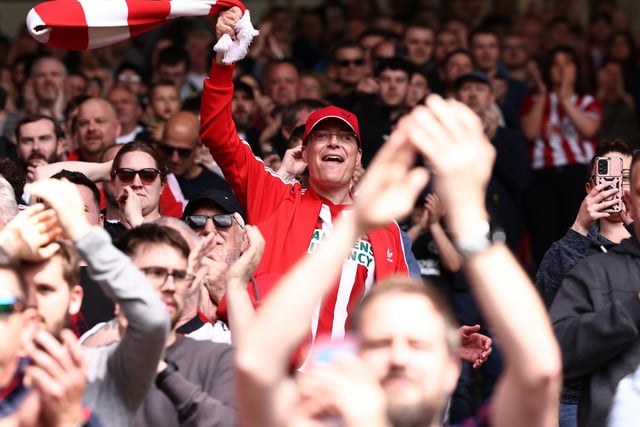 Sheffield United fans packed out Bramall Lane to watch their team book a play-off spot in style.
