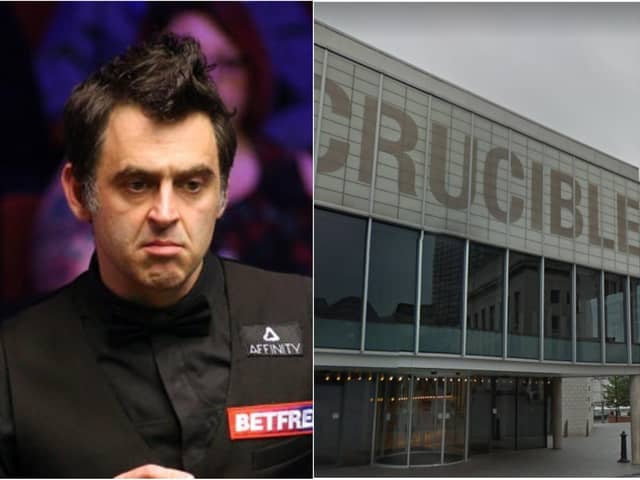 Ronnie O'Sullivan hopes the Crucible can survive the coronavirus crisis