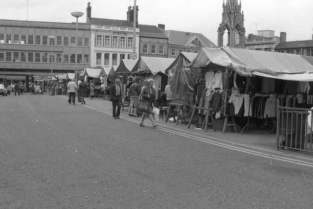 Who remembers when the market was full of stalls?