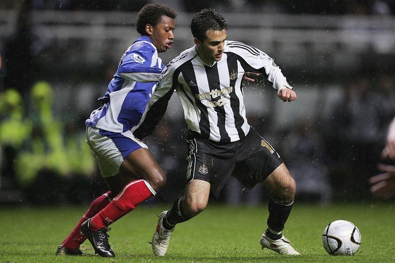 The Italian joined Newcastle on-loan from Manchester United as one of their top-prospects. However, Rossi managed just one goal in 13 games which came in a 3-0 League Cup victory over Portsmouth. After leaving England, Rossi starred for first Villareal and then Fiorentina before moving to the MLS last year. (Photo by Michael Steele/Getty Images)