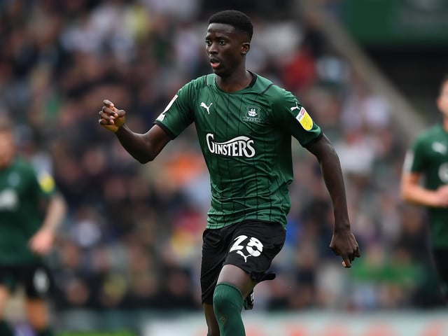 Attacking-midfielder Camara learnt his trade in Portugal before moving to England in 2016 to join Barnsley’s academy. After spells at Dulwich Hamlet and Crawley, the 24-year-old moved to Argyle in 2020 and has been a regular feature in the Pilgrims squad while also playing a key role in Plymouth’s flying start this season which has seen the Greens reach the summit of League One. 
Picture: Alex Davidson/Getty Images