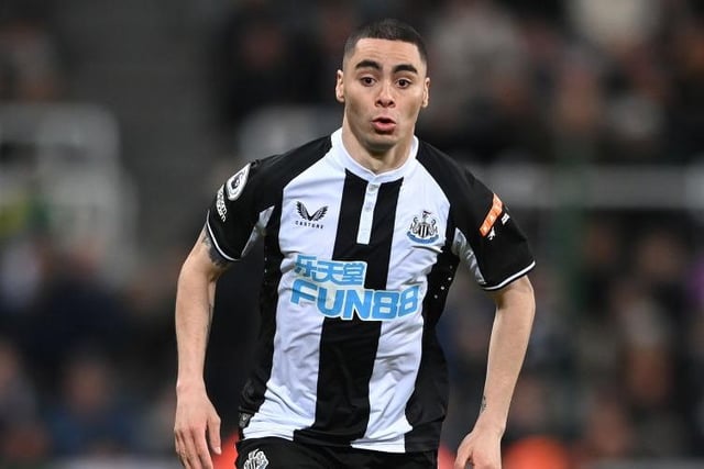 The latest player to benefit from Howe and his backroom staff? Scored a excellent goal, and could have easily had a few more in the first-half. Ran himself into ground, as Almiron always does. 