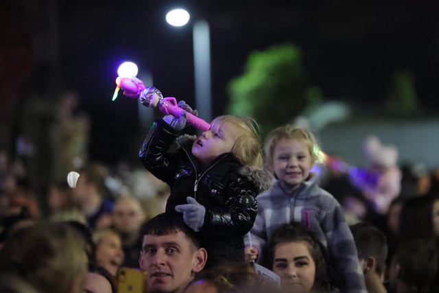 Happy faces, magic and sparkle at the Sunderland Christmas switch-on 2021.