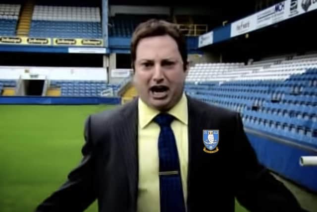 David Mitchell's character in a Mitchell & Webb sketch perfectly sums up the exhaustion of the current football season. (Image courtesy of BBC YouTube)
