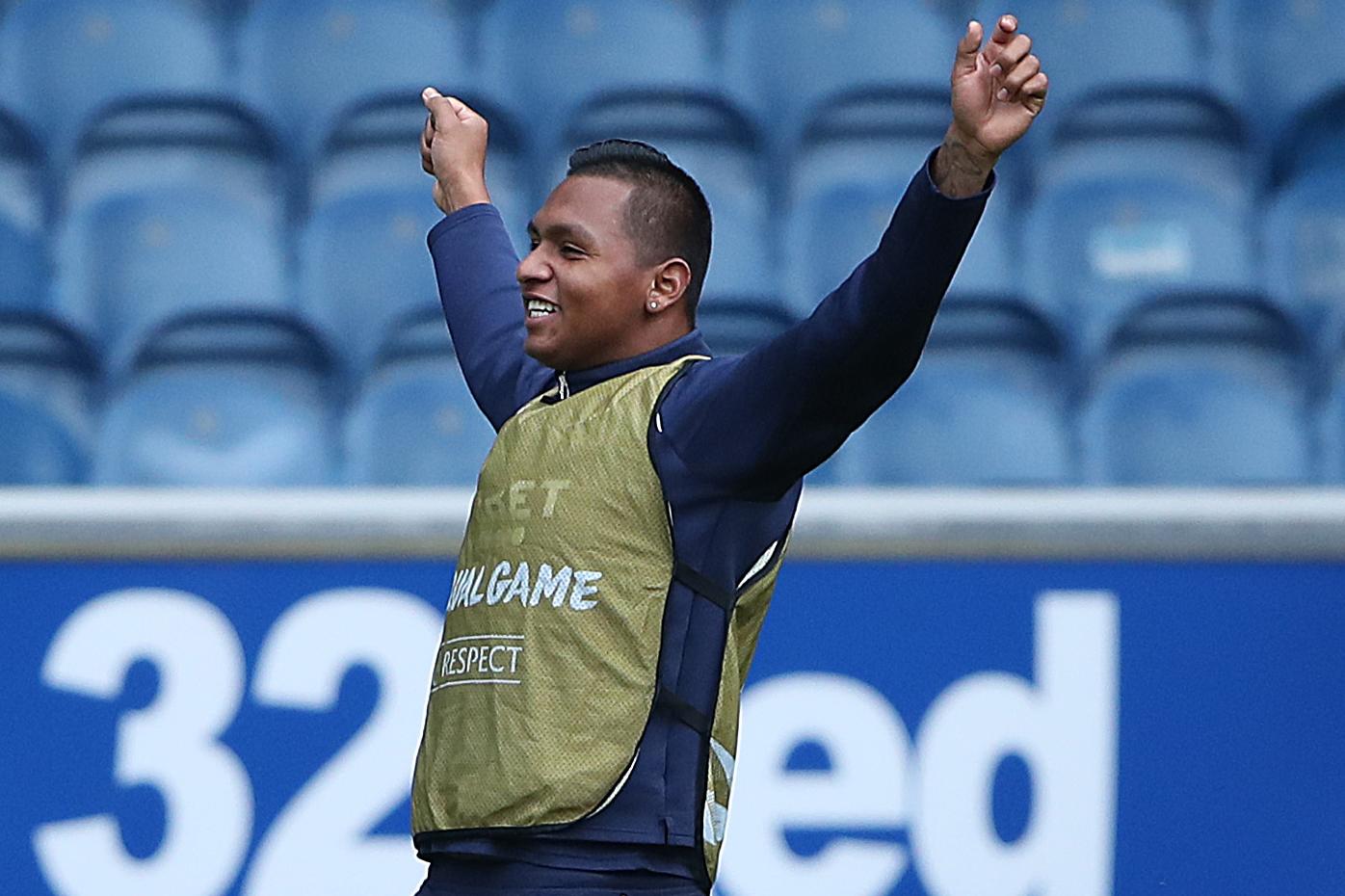 Alfredo Morelos now shares a Rangers club goalscoring record with Ibrox great Ally McCoist (Photo by Ian MacNicol/Getty Images)