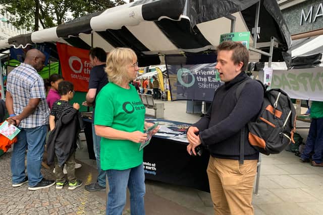South Yorkshire climate campaigners raise awareness