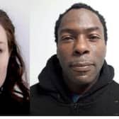 Worried South Yorkshire Police have circulated an appeal, after a man, a woman, and her newborn baby went missing. Pictured are Constance Marten and Mark Gordon